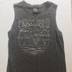 Dark gray Mood Child Tank